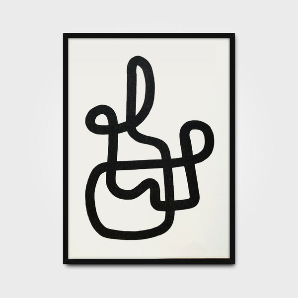 Ryan Habbyshaw <br> Continuous Line Print #5