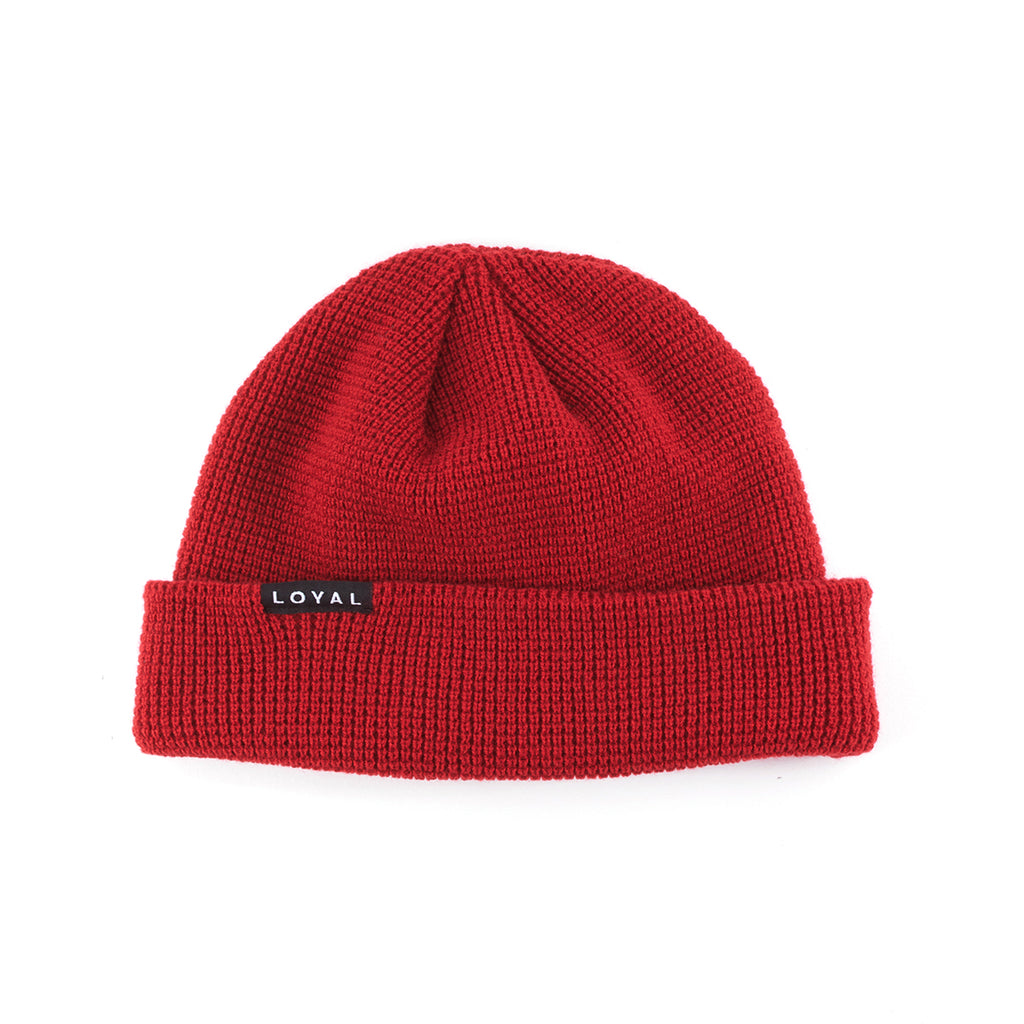 WAFFLE HAT - CRANBERRY