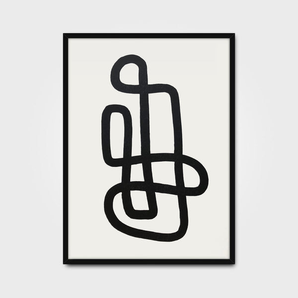 Ryan Habbyshaw <br> Continuous Line Print #4