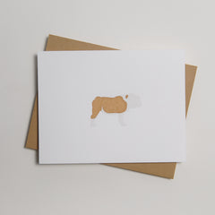 Letterpress Dog Card - Big Girl