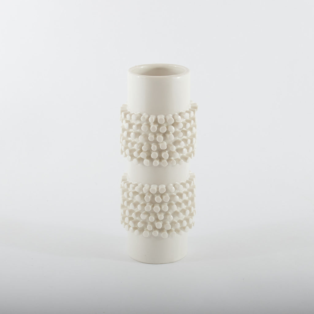 Dotted Stoneware Vase