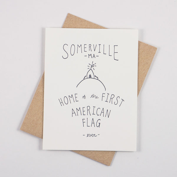 Somerville Flag Card